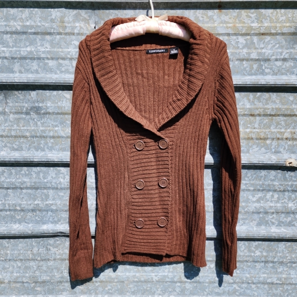 Double Breasted Tomfoolery Cardigan